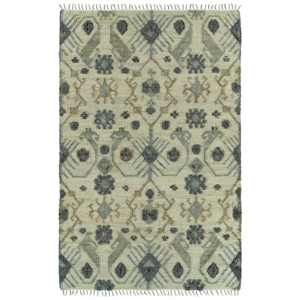 5' 8'' x 7' 9'' Indoor/ Outdoor Geometric Moroccan Jute/ Wool Area Rug Hand-Knotted Carpet 6x8 5' 8'' x 7' 9'' Indoor/ Outdoor Geometric Moroccan Jute/ Wool Area Rug Hand-Knotted Carpet 6x8